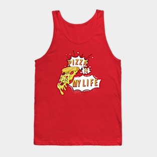 Pizza is My Life Tank Top